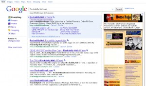 Google Result Page