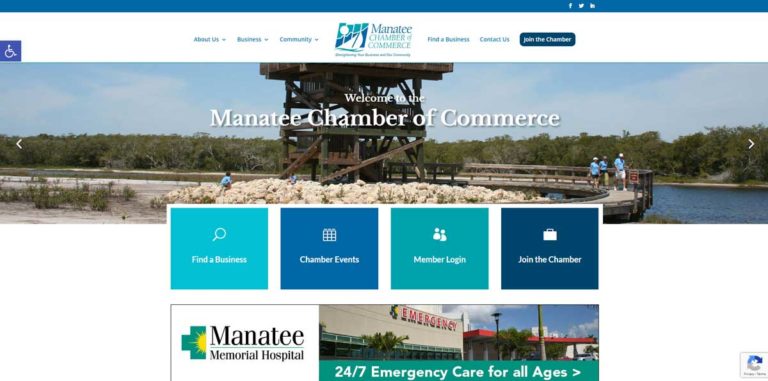 Manatee Chamber website