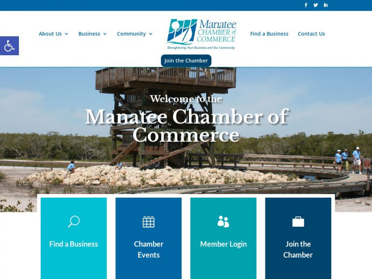 Webtivity Launches New Website for Manatee Chamber of Commerce!