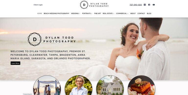 WEBTIVITY LAUNCHES NEW WEBSITE FOR DYLAN TODD PHOTOGRAPHY!